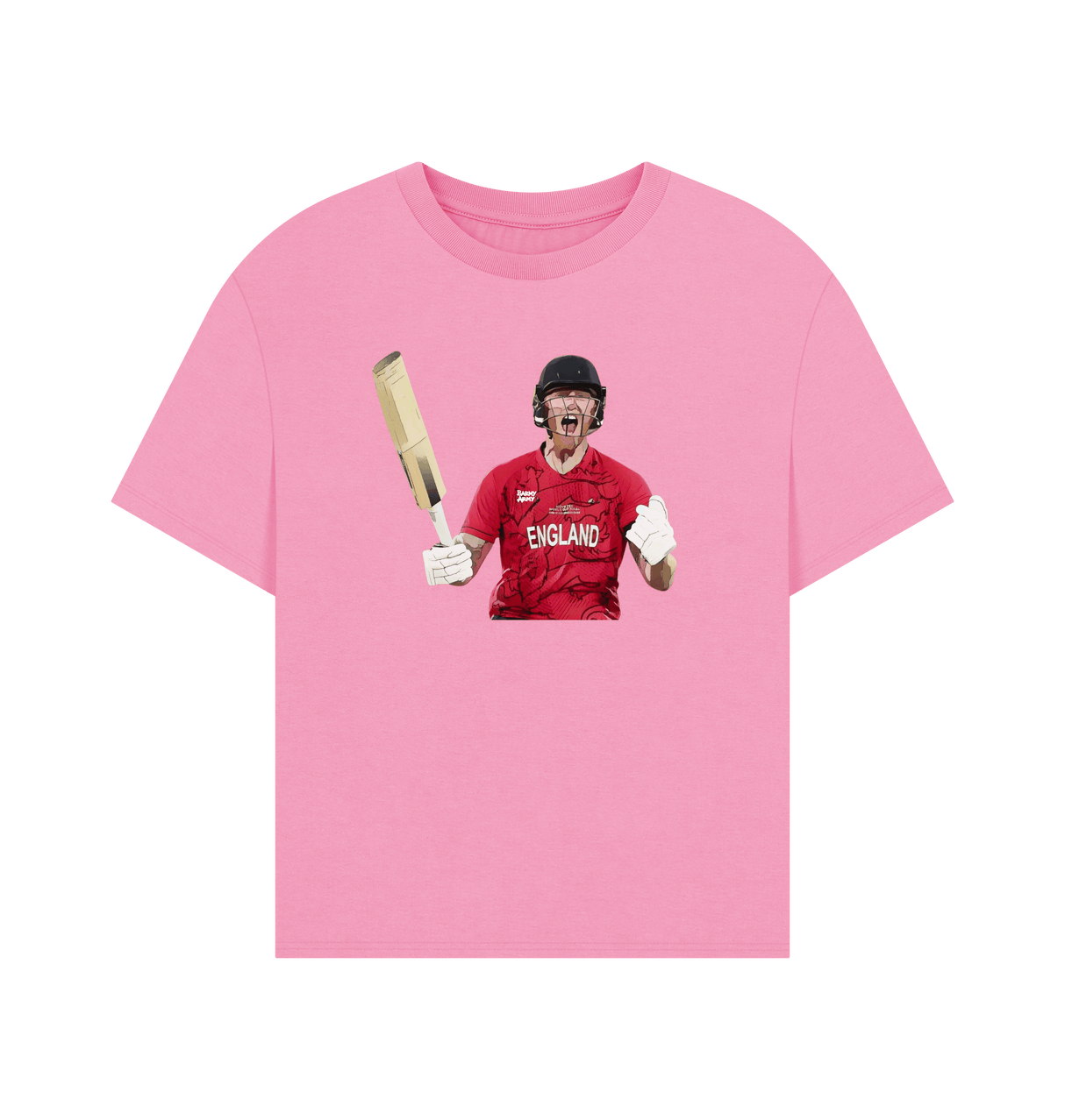 Barmy Army Stokes Celebration Tee - Womens