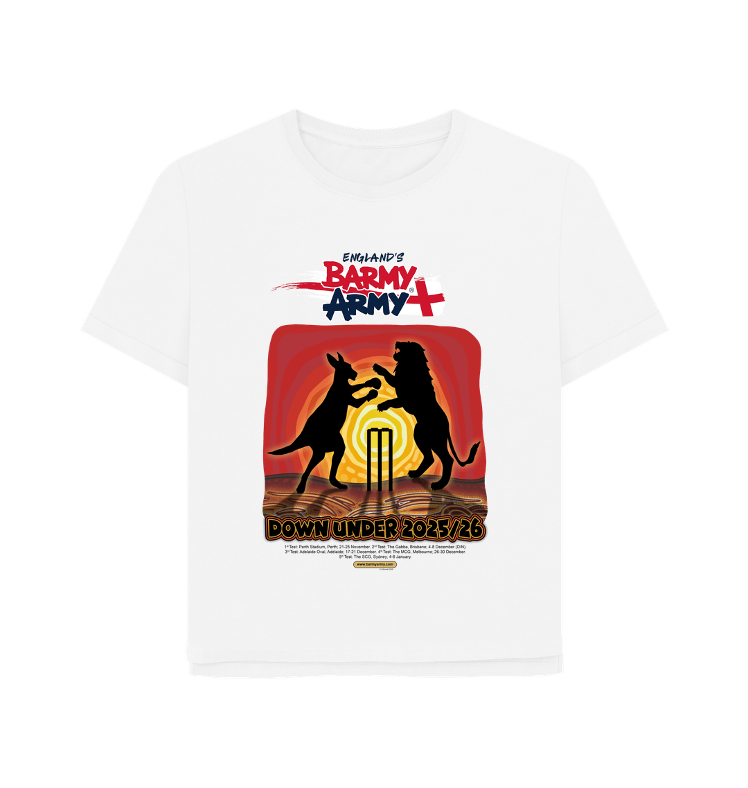 Barmy Army Down Under Tour Tee - Ladies