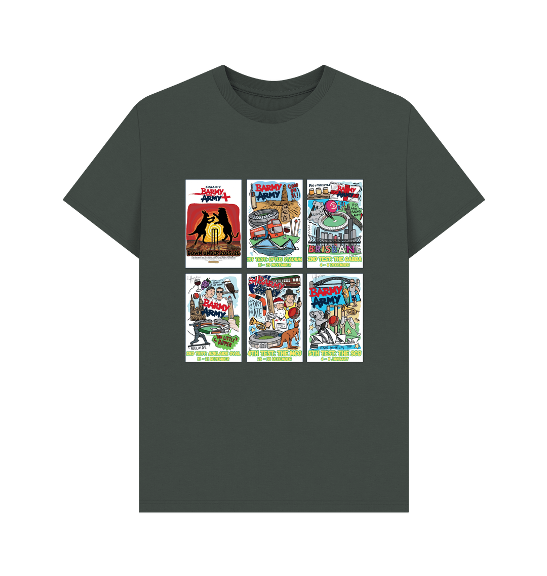 Barmy Army Tour Poster Tee - Men's