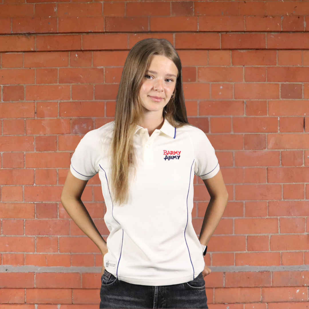 Admiral Womens Retro White Polo