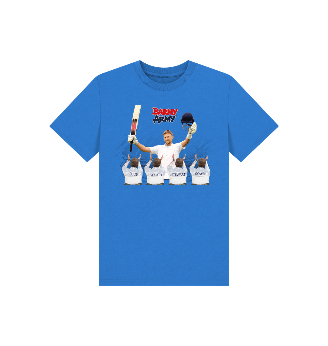 Bright Blue Barmy Army Root Ovation Tee - Kids