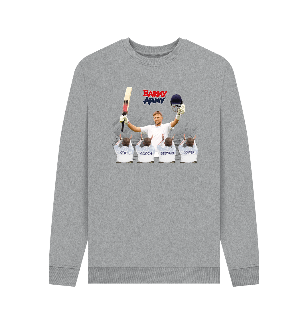 Light Heather Barmy Army Root Ovation Sweater