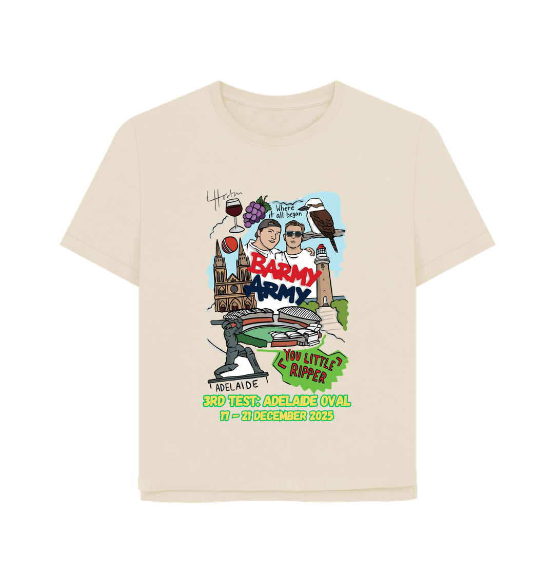 Barmy Army x Luke Horton Adelaide Tee - Ladies
