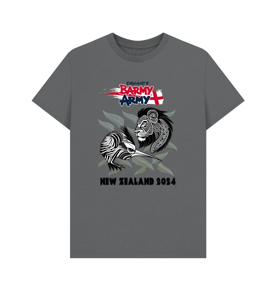 Slate Grey Barmy Army NZ Tour Tee - Men's