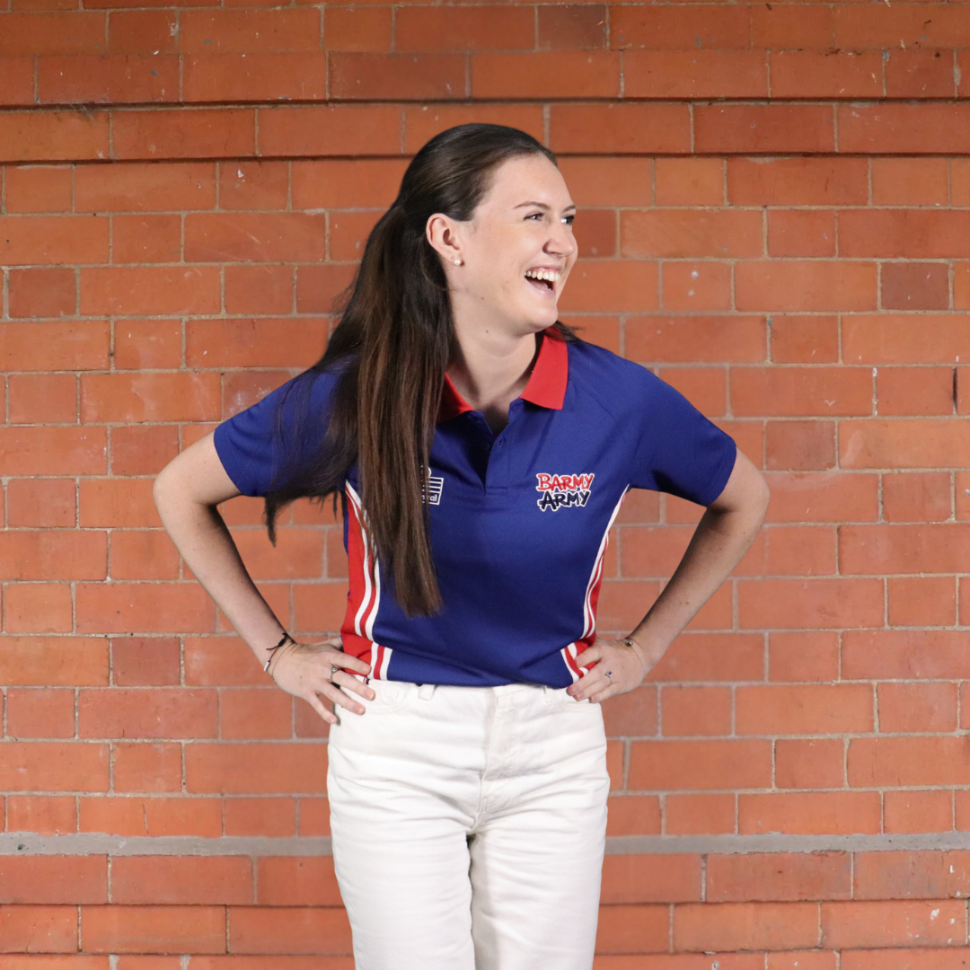 Admiral Womens Polo Shirt - Navy/Red/White