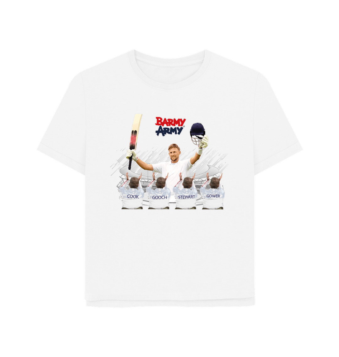 White Barmy Army Root Ovation Tee - Ladies