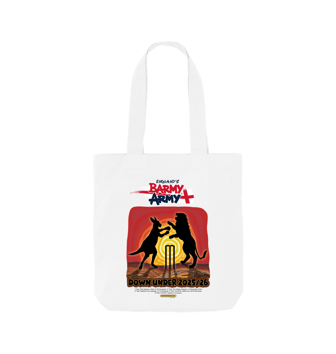 Barmy Army Down Under Full Tour Tote Bag