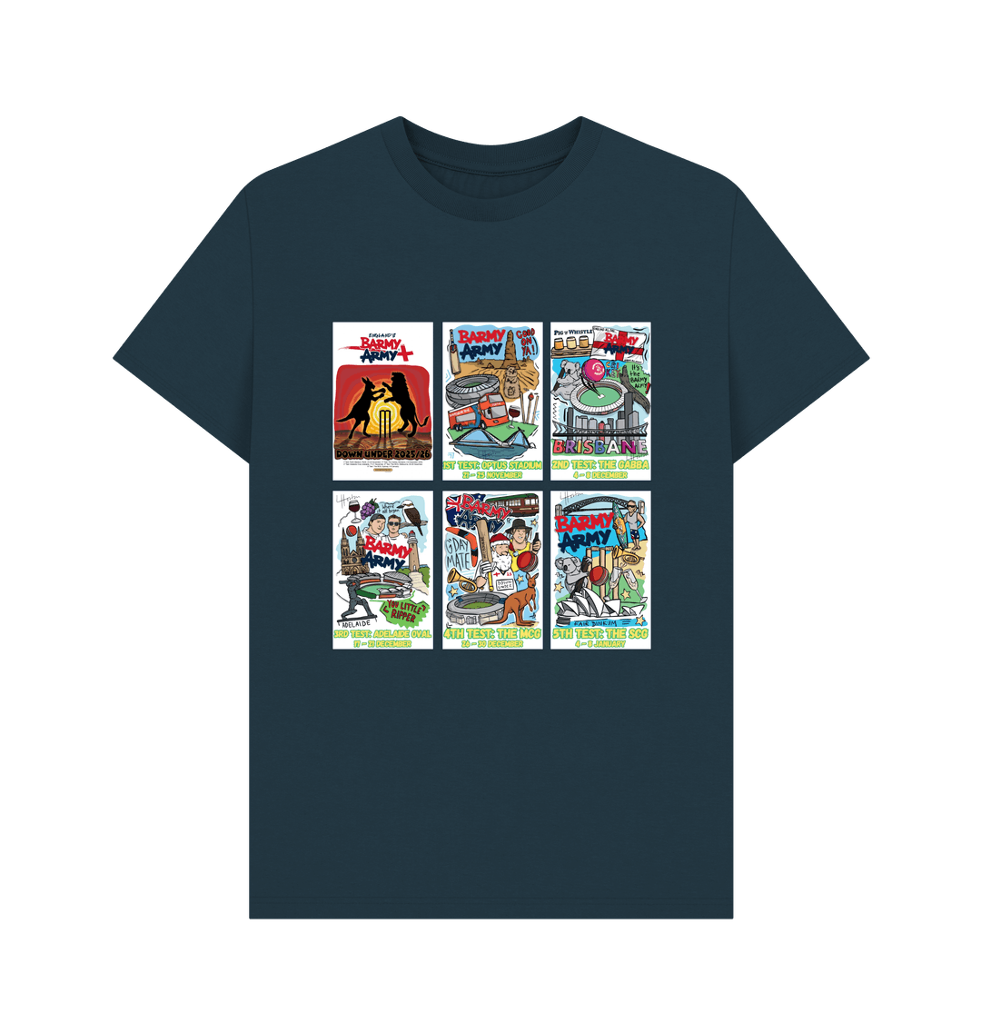 Barmy Army Tour Poster Tee - Men's