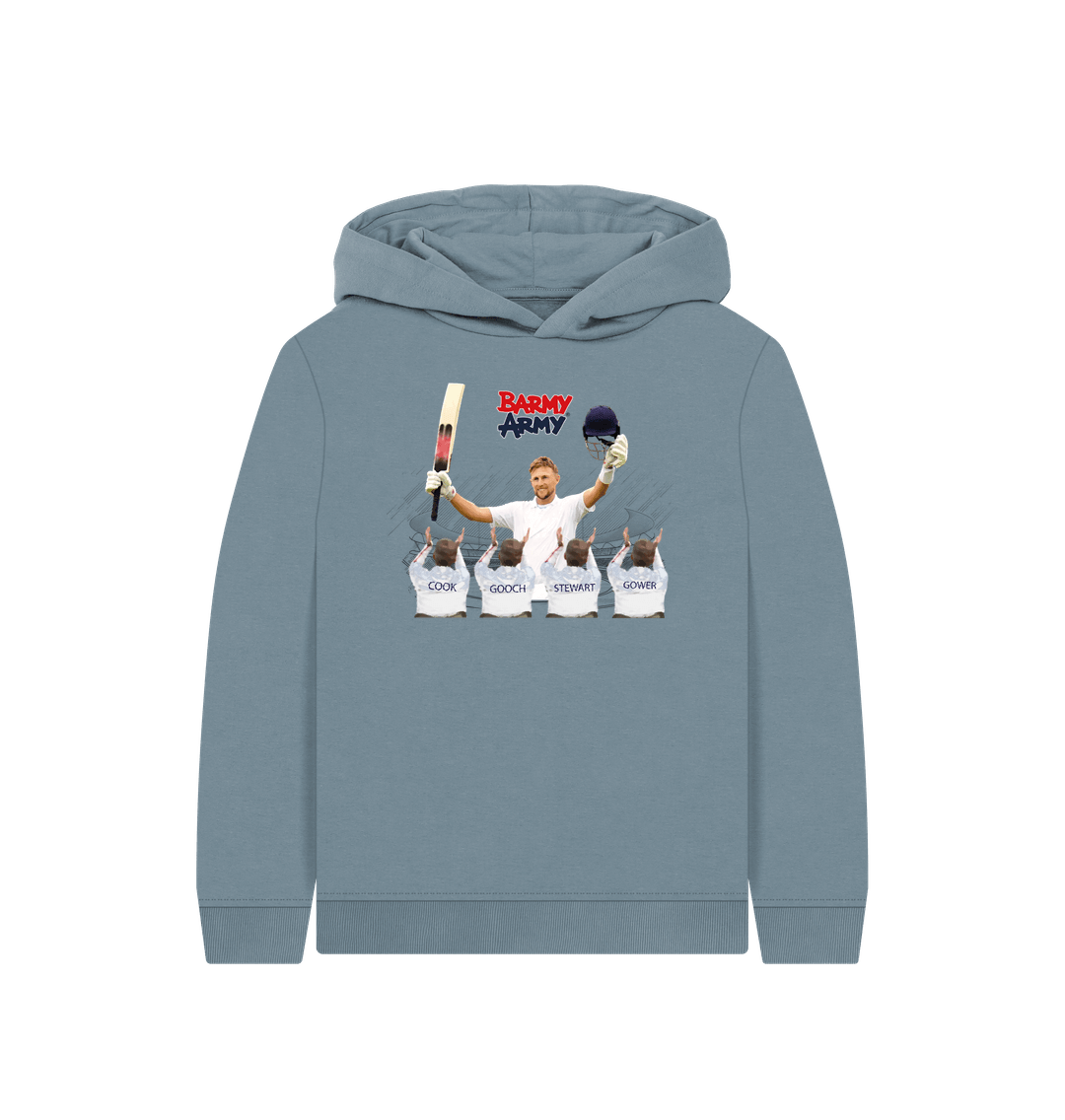 Stone Blue Barmy Army Root Ovation Hoody - Kids