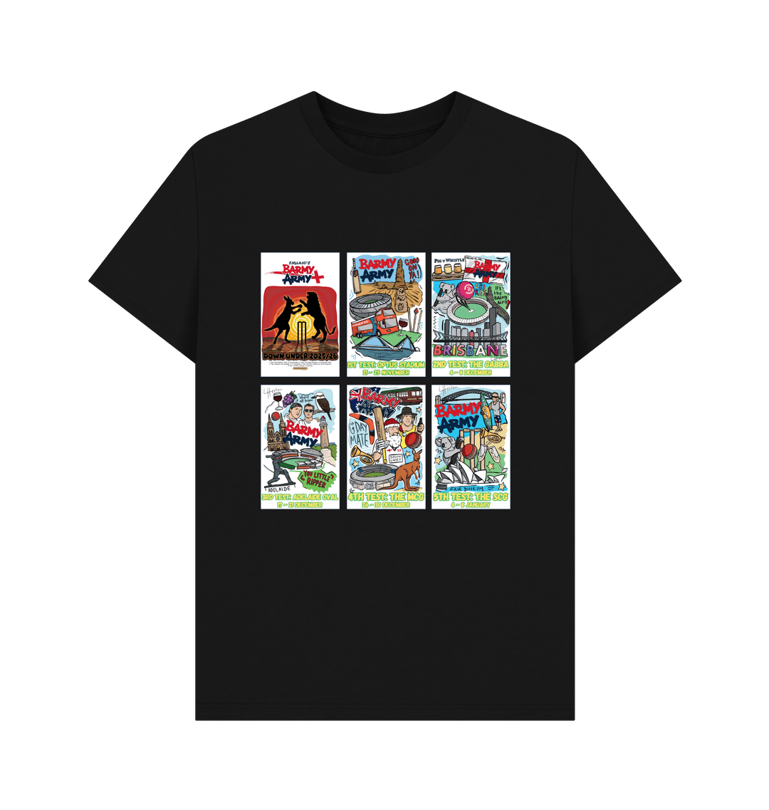 Barmy Army Tour Poster Tee - Men's