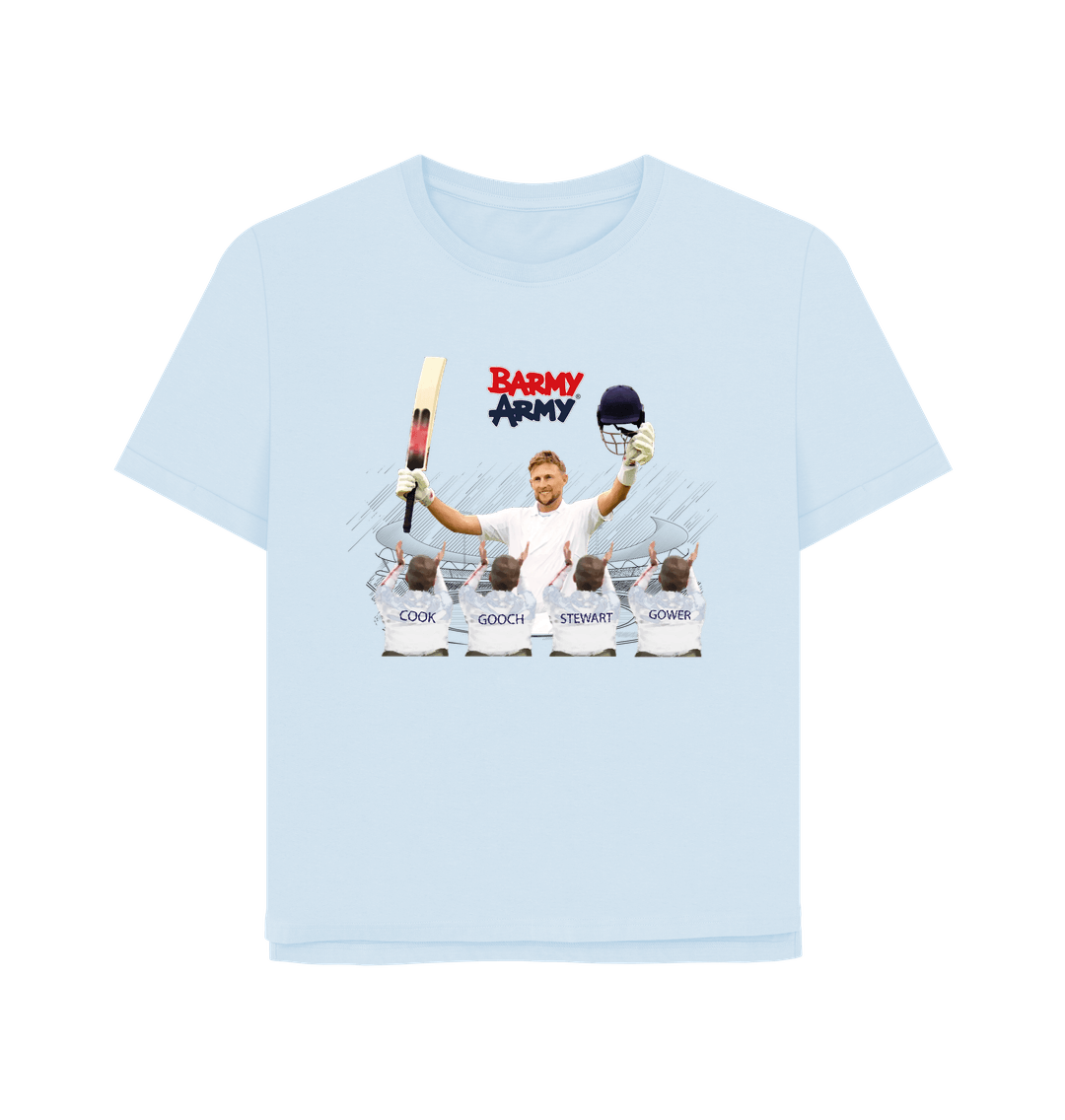 Sky Blue Barmy Army Root Ovation Tee - Ladies
