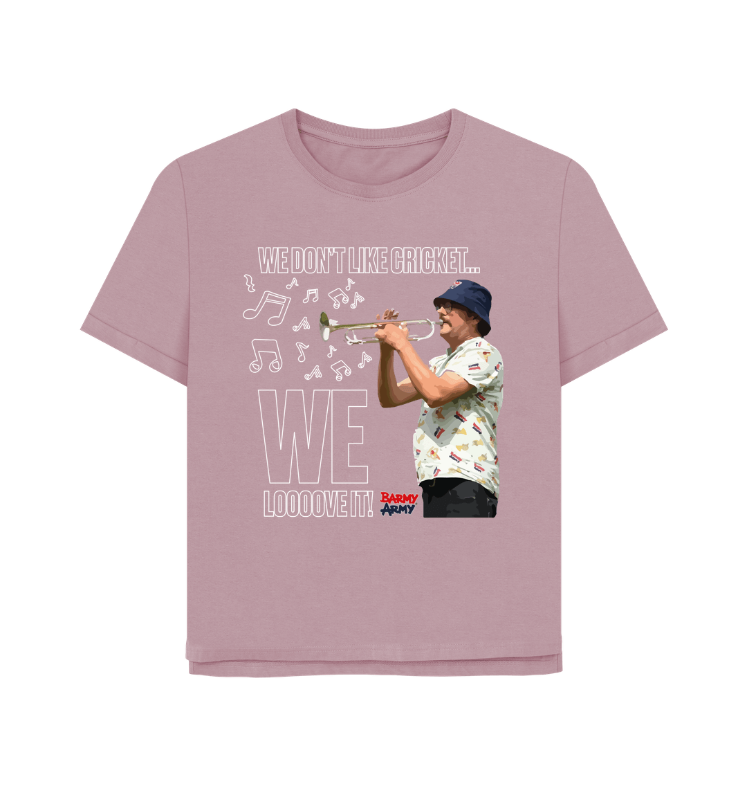 Mauve Barmy Army WI Trumpet Tee - Ladies