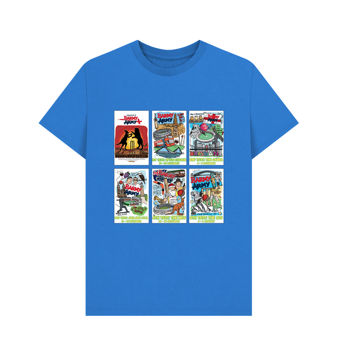 Barmy Army Tour Poster Tee - Men's