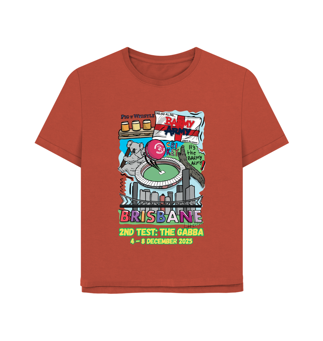 Barmy Army x Luke Horton Brisbane Tee - Ladies