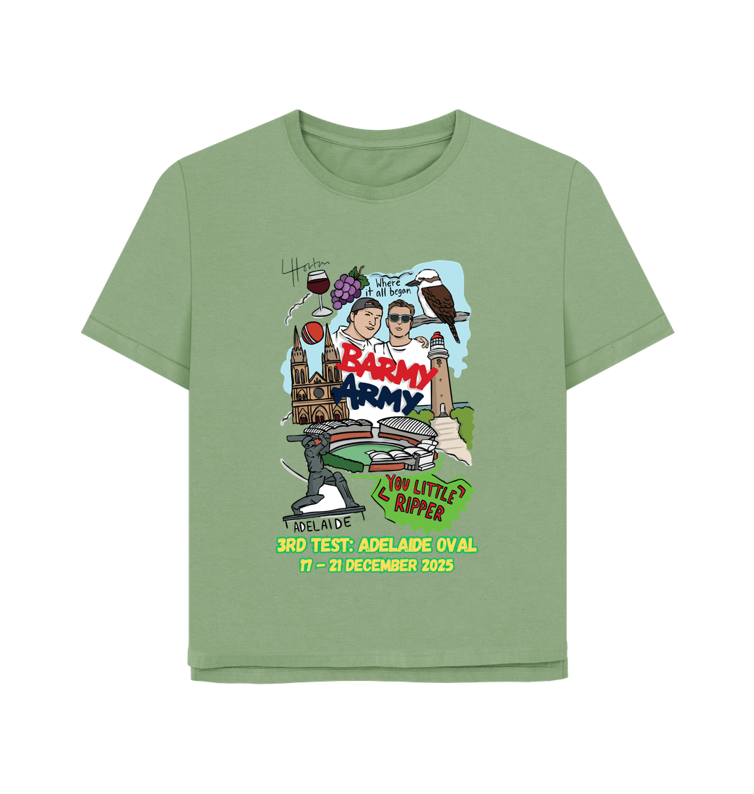 Barmy Army x Luke Horton Adelaide Tee - Ladies
