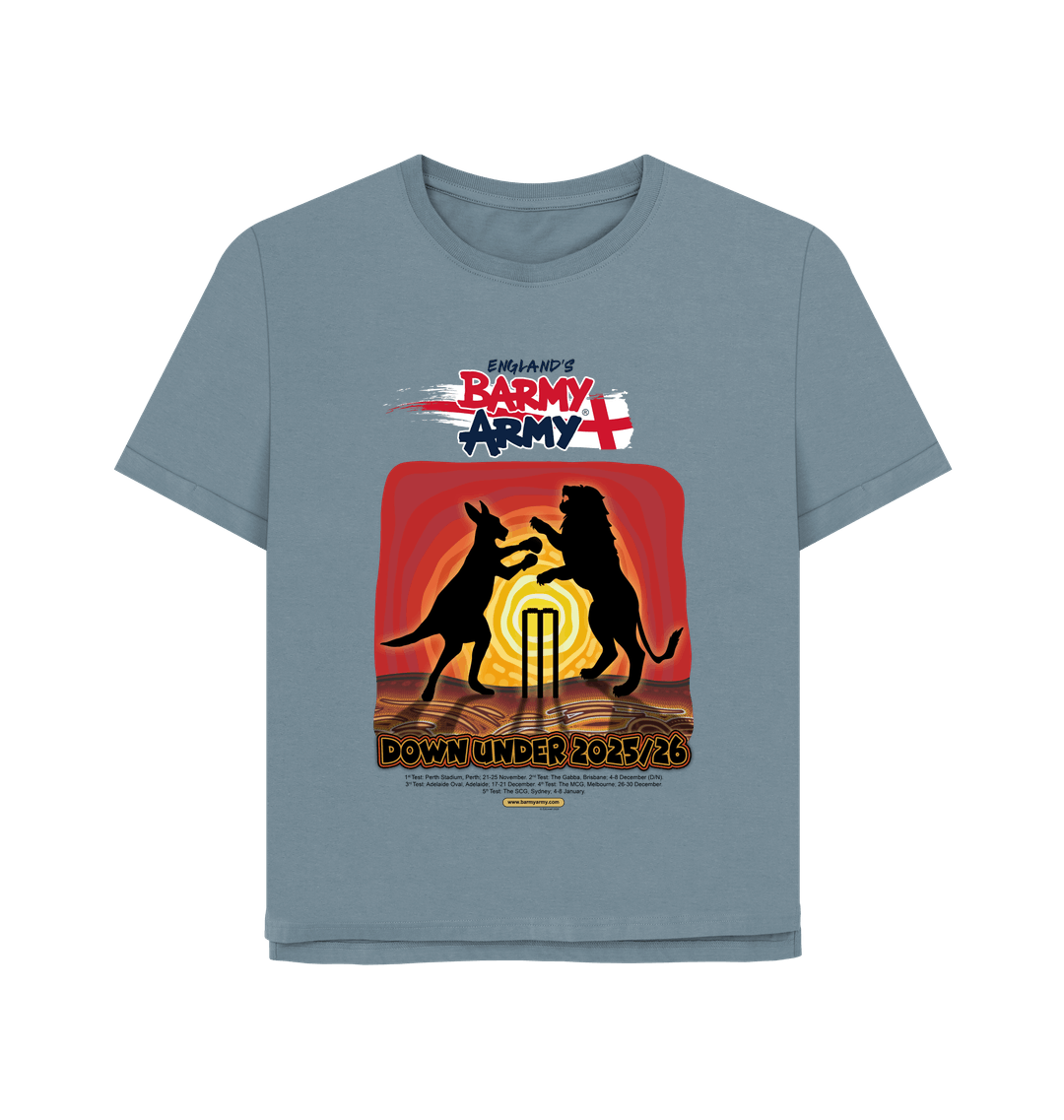 Barmy Army Down Under Tour Tee - Ladies
