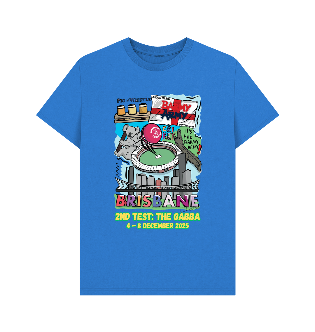 Barmy Army x Luke Horton Tee Brisbane - Men's