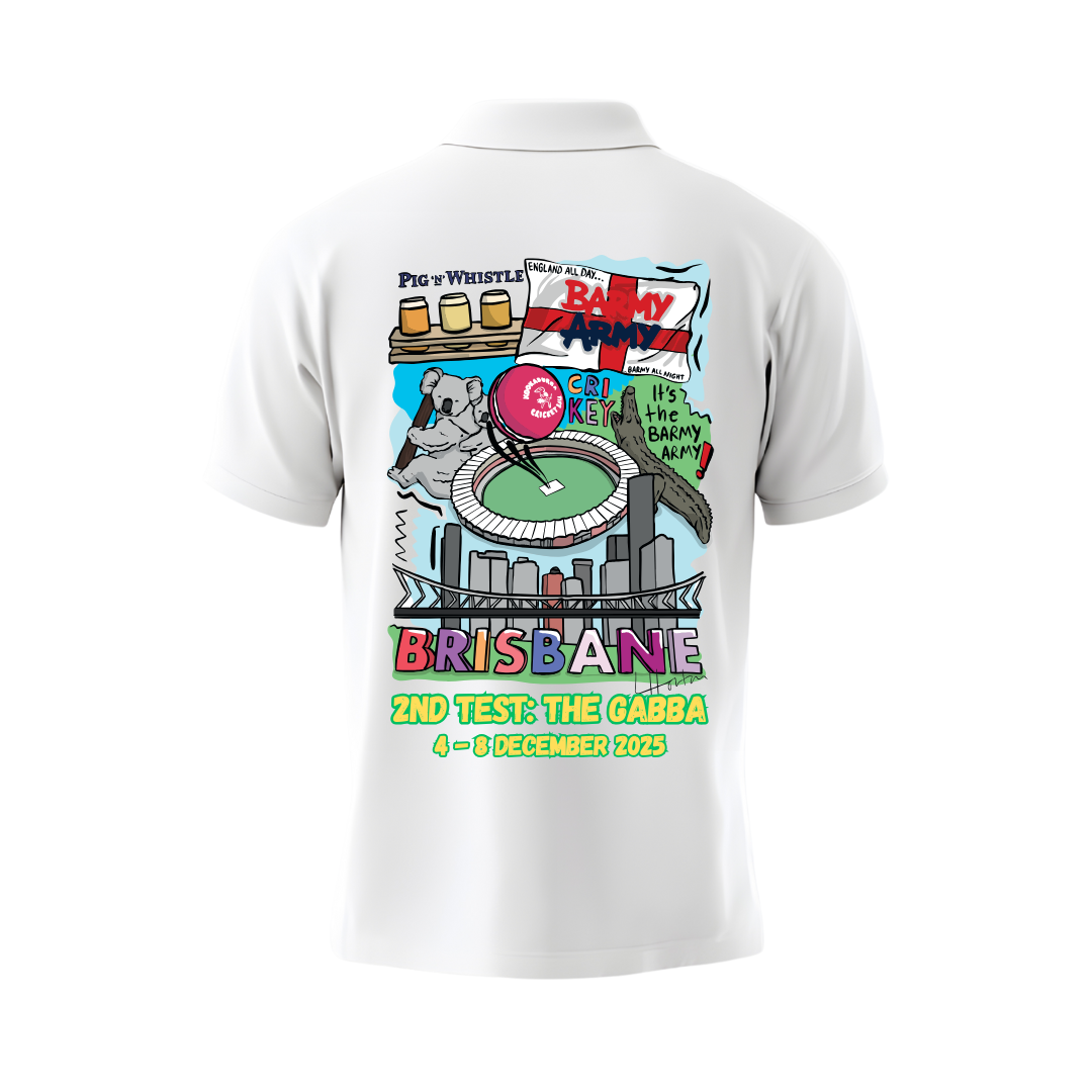 Barmy Army Down Under Tour Polo - Brisbane