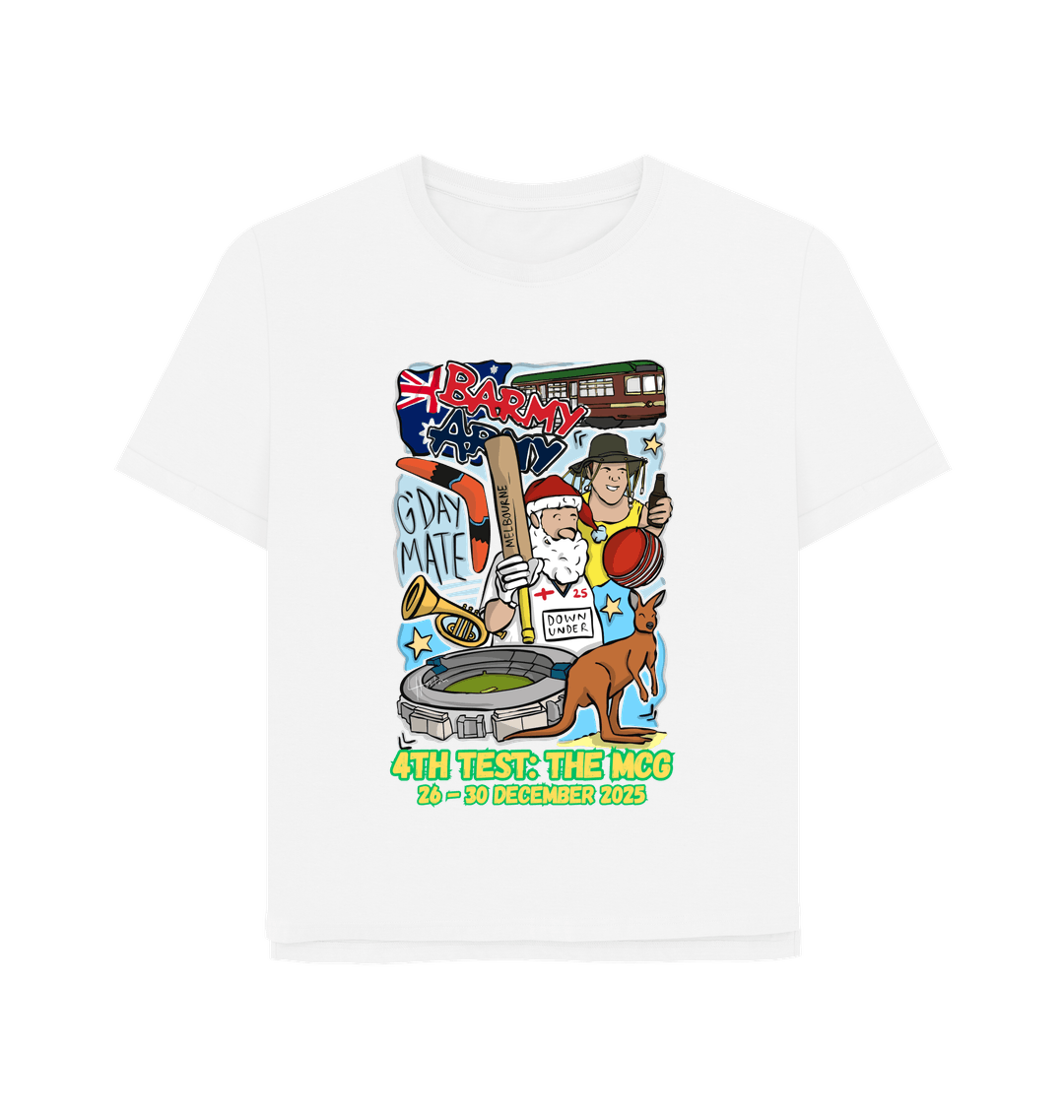 Barmy Army x Luke Horton Melbourne Tee - Ladies