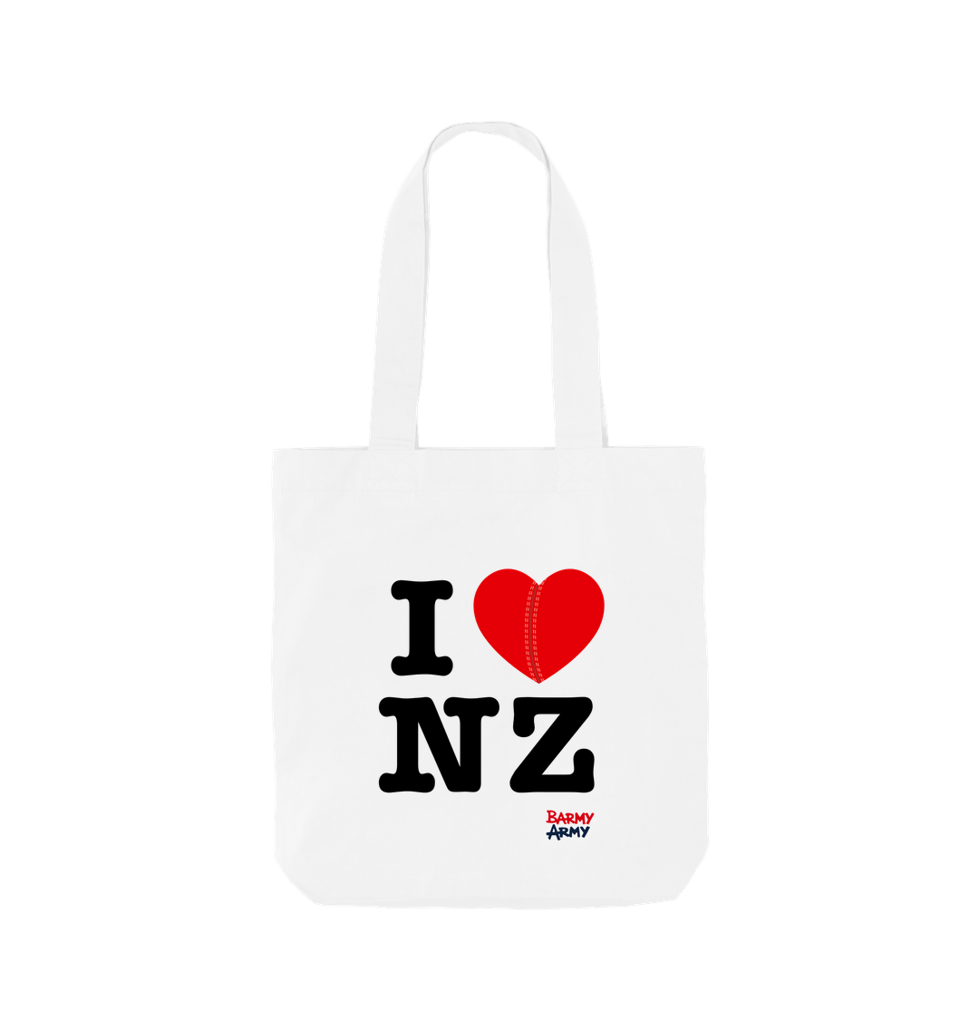 White Barmy Army NZ Tote Bag