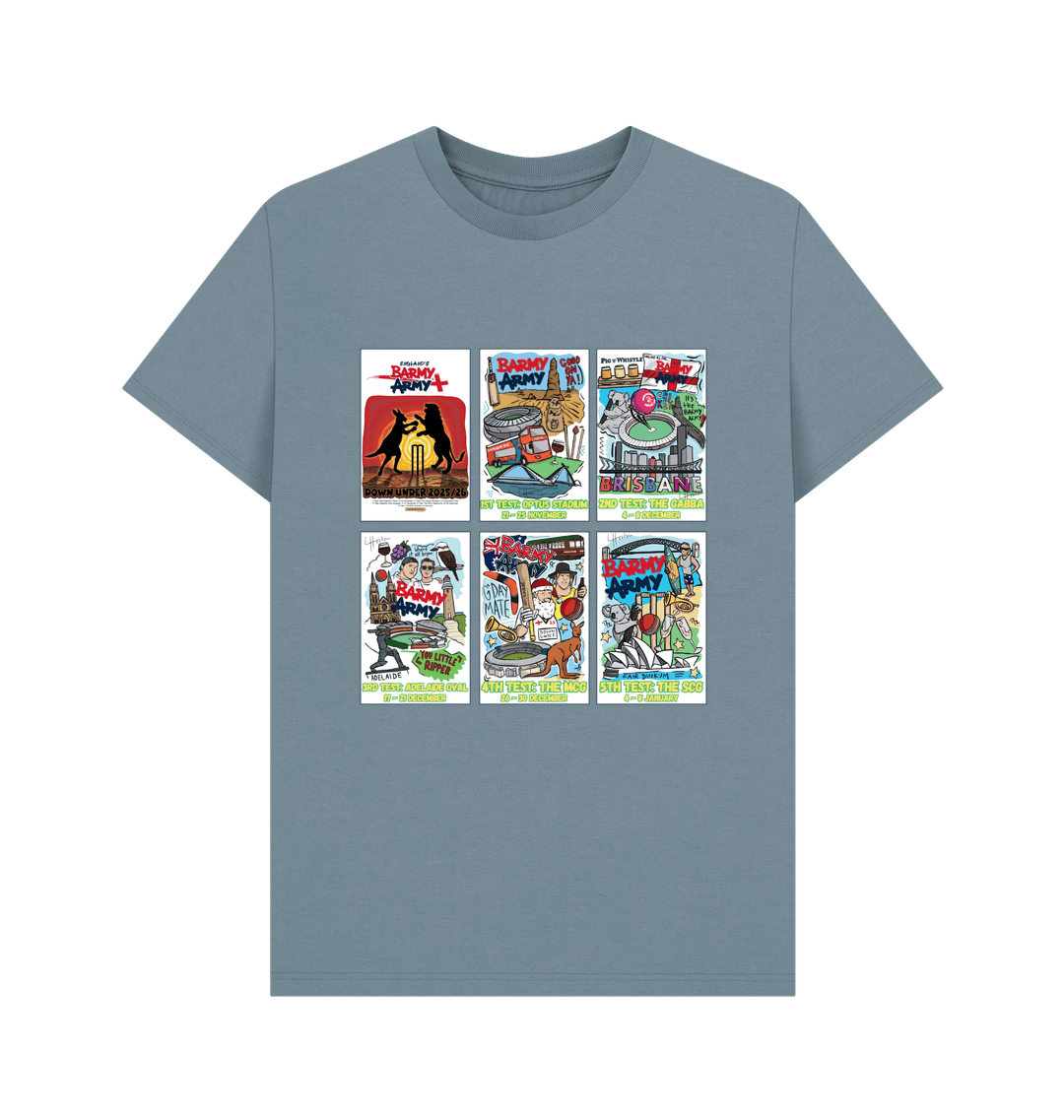 Barmy Army Tour Poster Tee - Men's