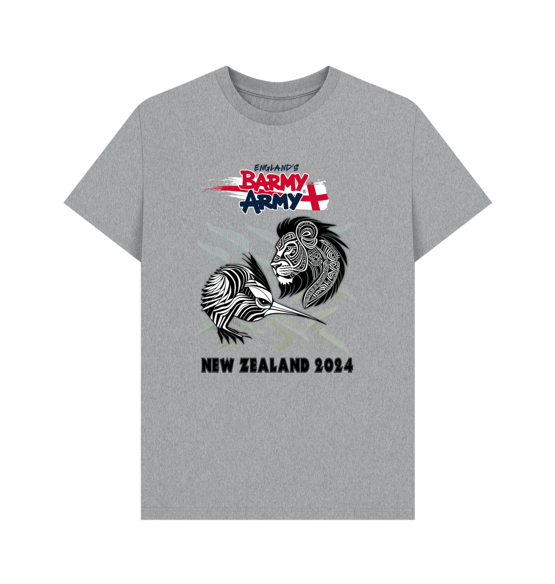 Athletic Grey Barmy Army NZ Tour Tee - Men's