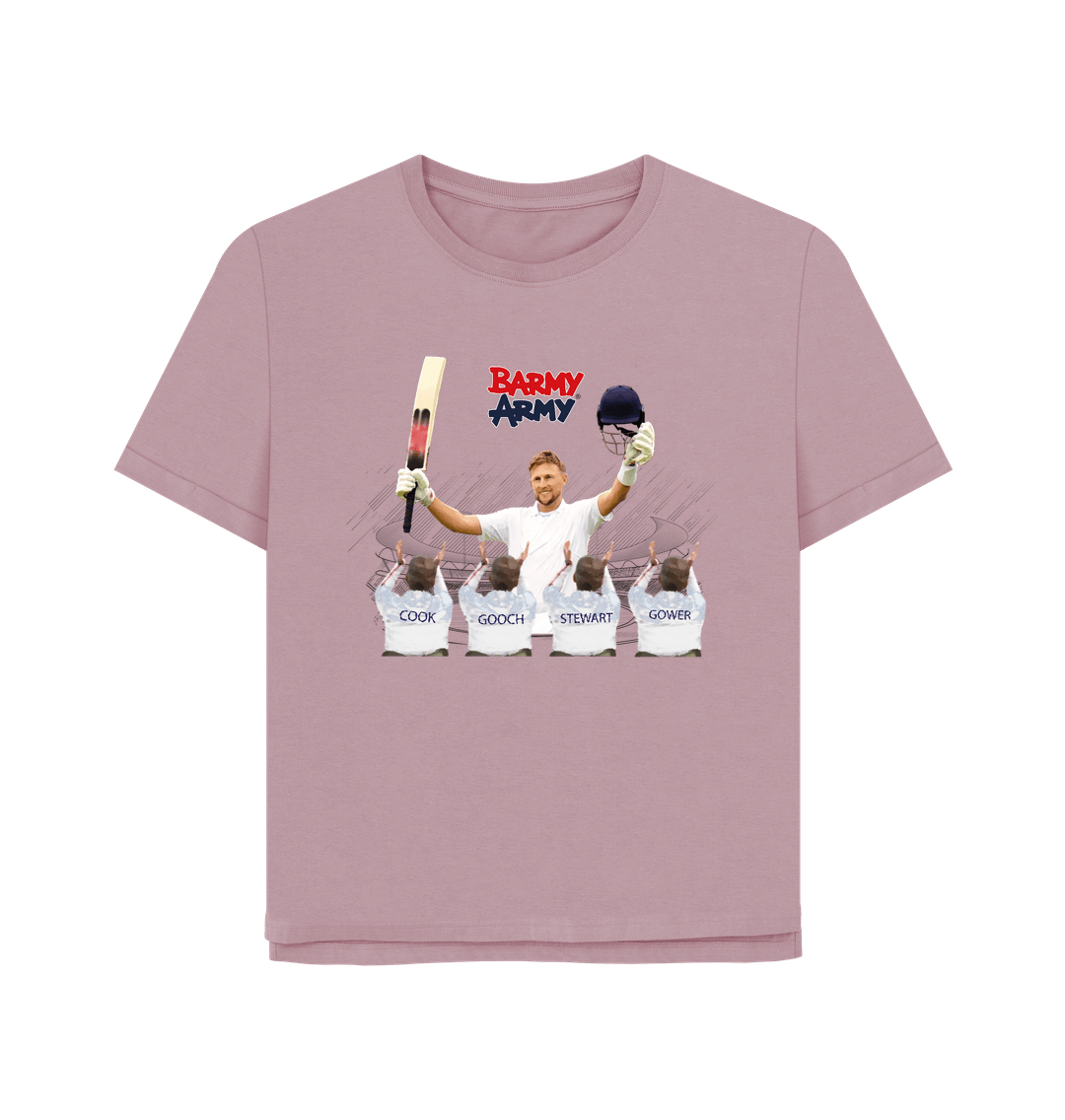 Mauve Barmy Army Root Ovation Tee - Ladies