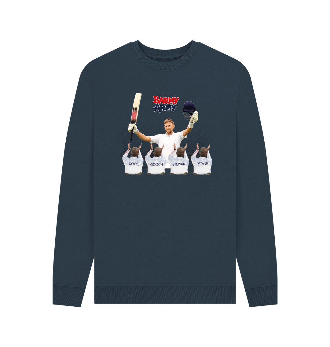 Navy Blue Barmy Army Root Ovation Sweater