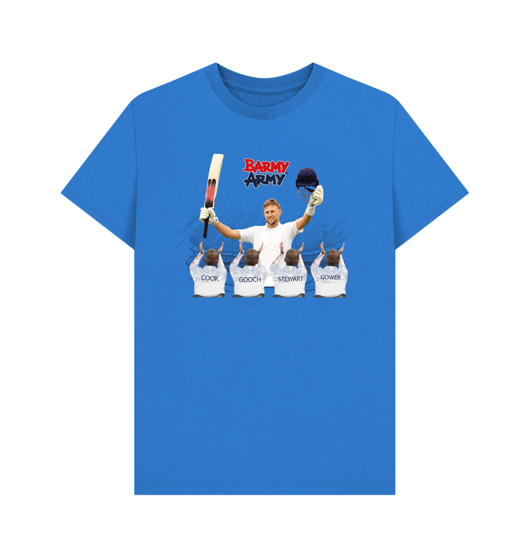 Bright Blue Barmy Army Root Ovation Tee