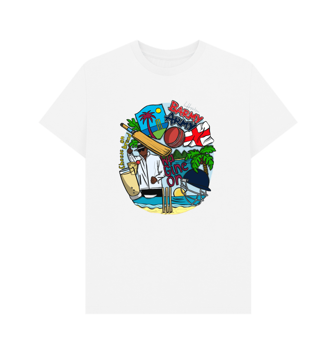 White Barmy Army x Luke Horton Tour Tee - Men's