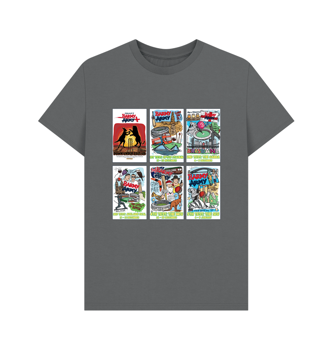 Barmy Army Tour Poster Tee - Men's