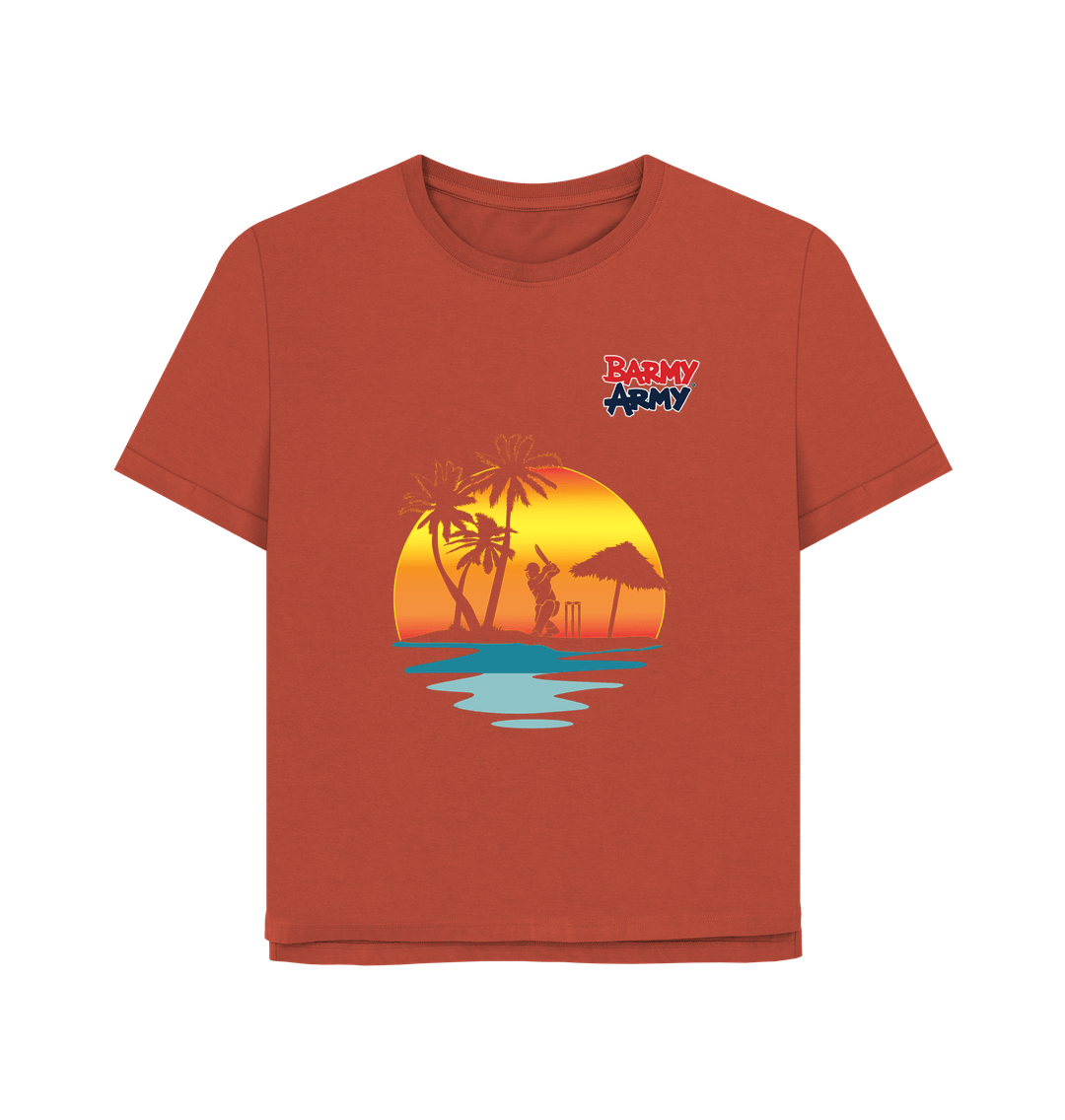 Rust Barmy Army WI Graphic Tee - Ladies