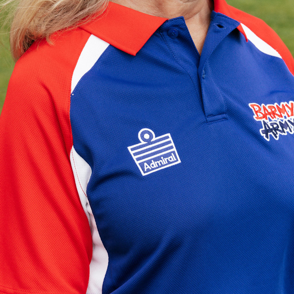 Admiral Red/Navy Polo