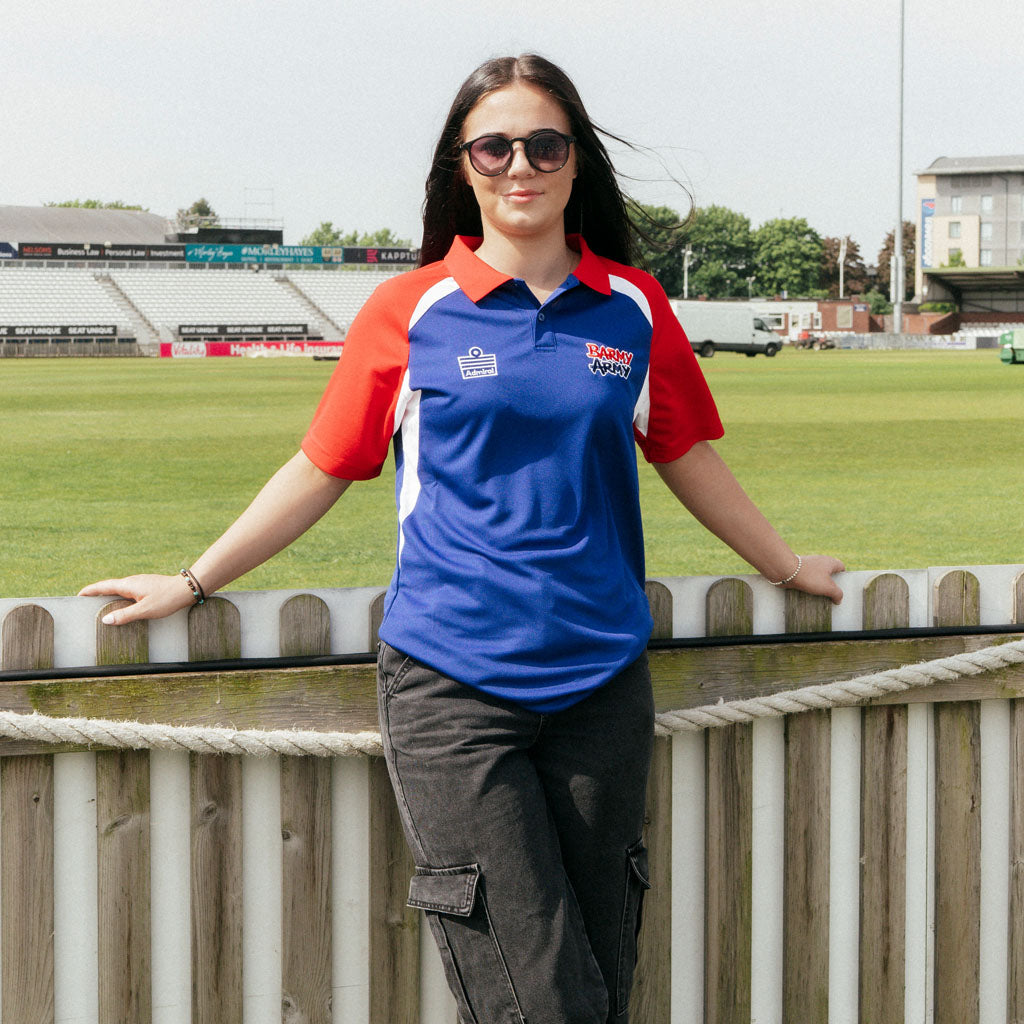 Admiral Red/Navy Polo