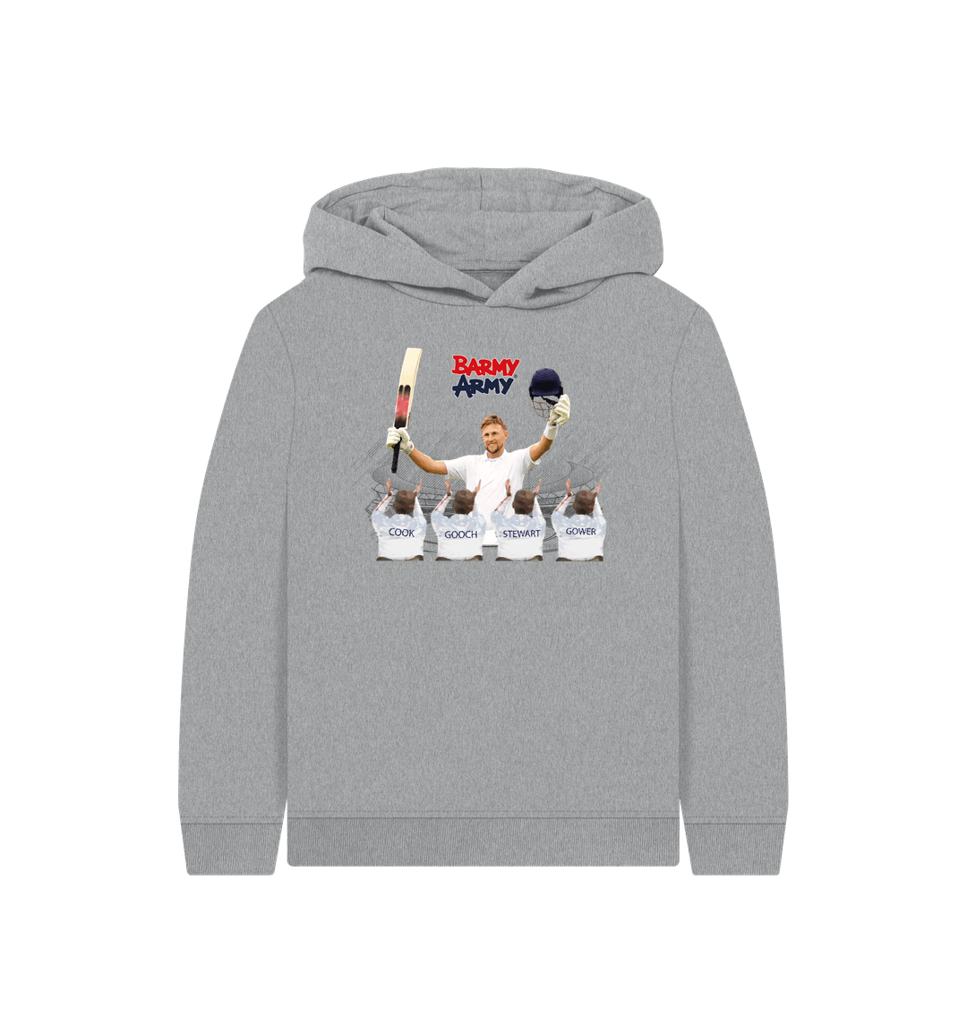 Athletic Grey Barmy Army Root Ovation Hoody - Kids