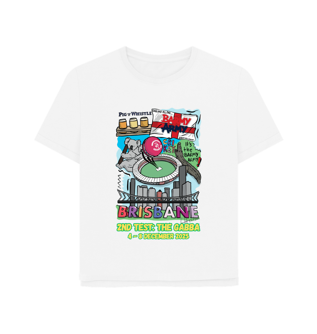 Barmy Army x Luke Horton Brisbane Tee - Ladies