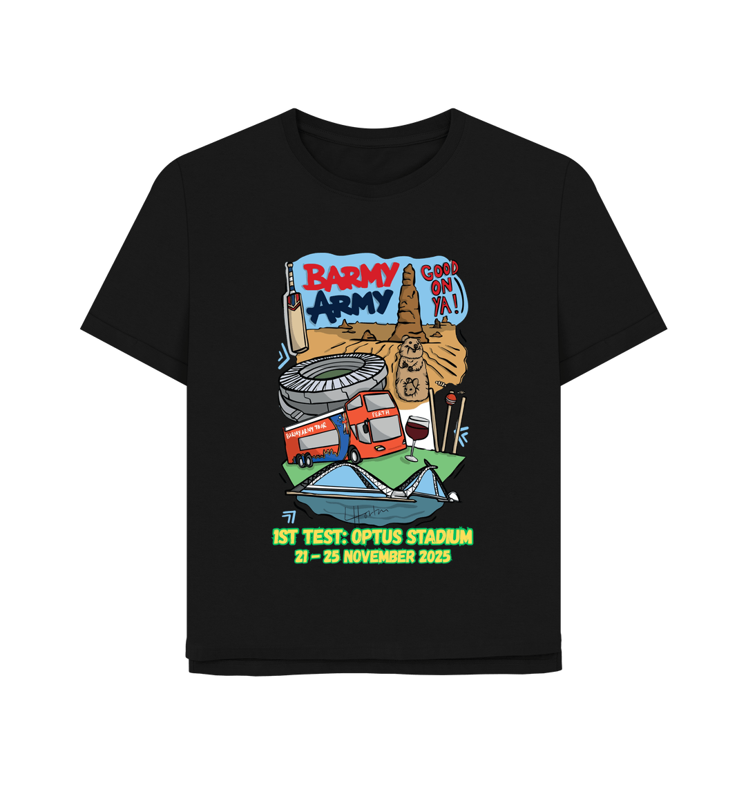 Barmy Army x Luke Horton Perth Tee - Ladies