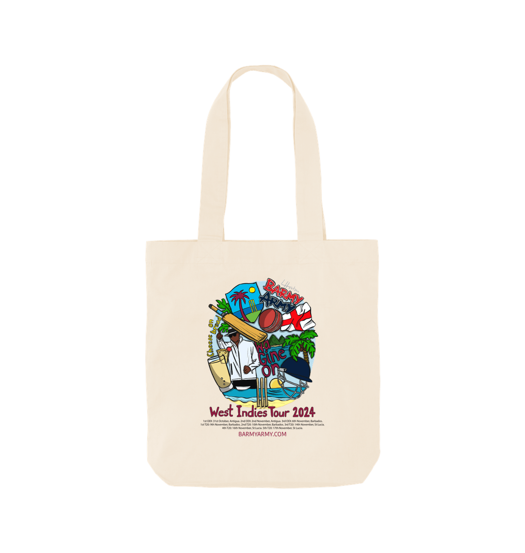 Natural Barmy Army x Luke Horton WI Tour Tote Bag
