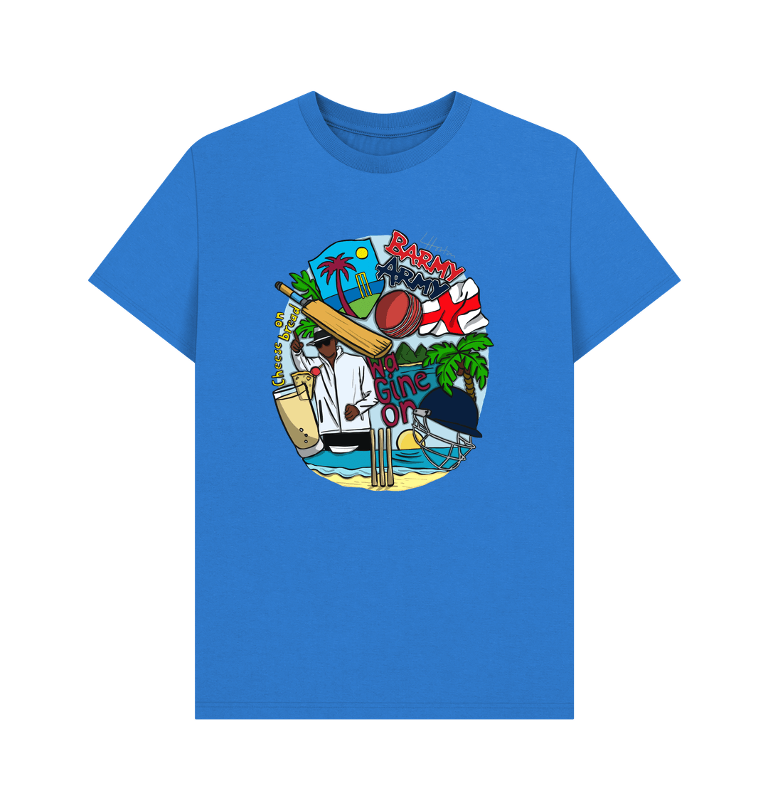 Bright Blue Barmy Army x Luke Horton Tour Tee - Men's