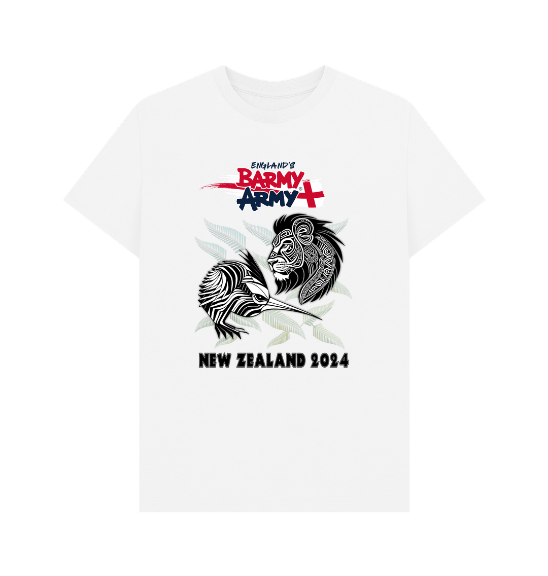 White Barmy Army NZ Tour Tee - Men's