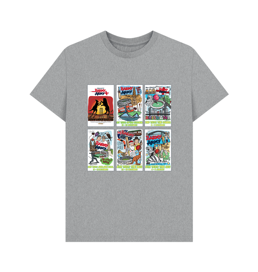 Barmy Army Tour Poster Tee - Men's