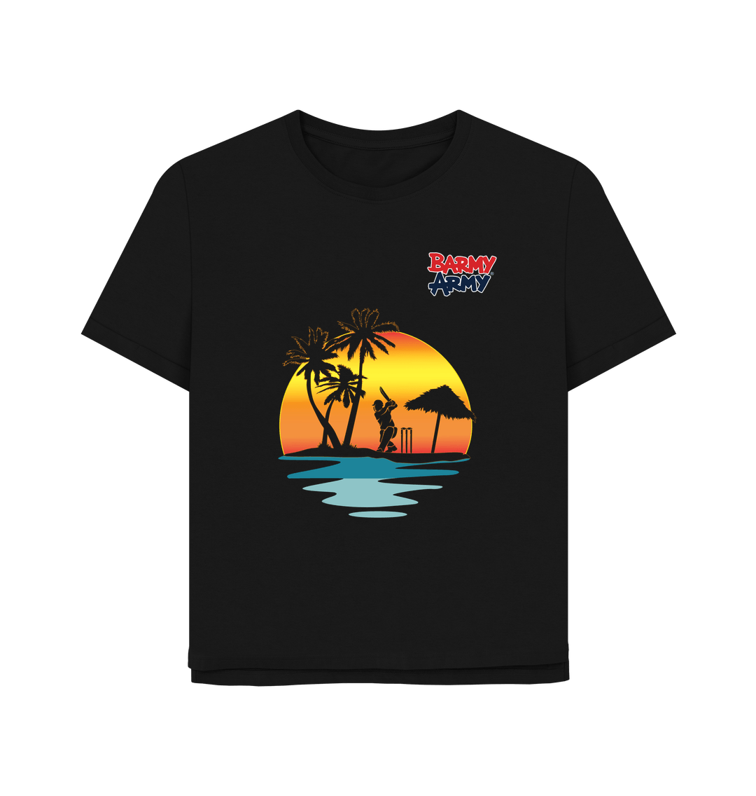 Black Barmy Army WI Graphic Tee - Ladies