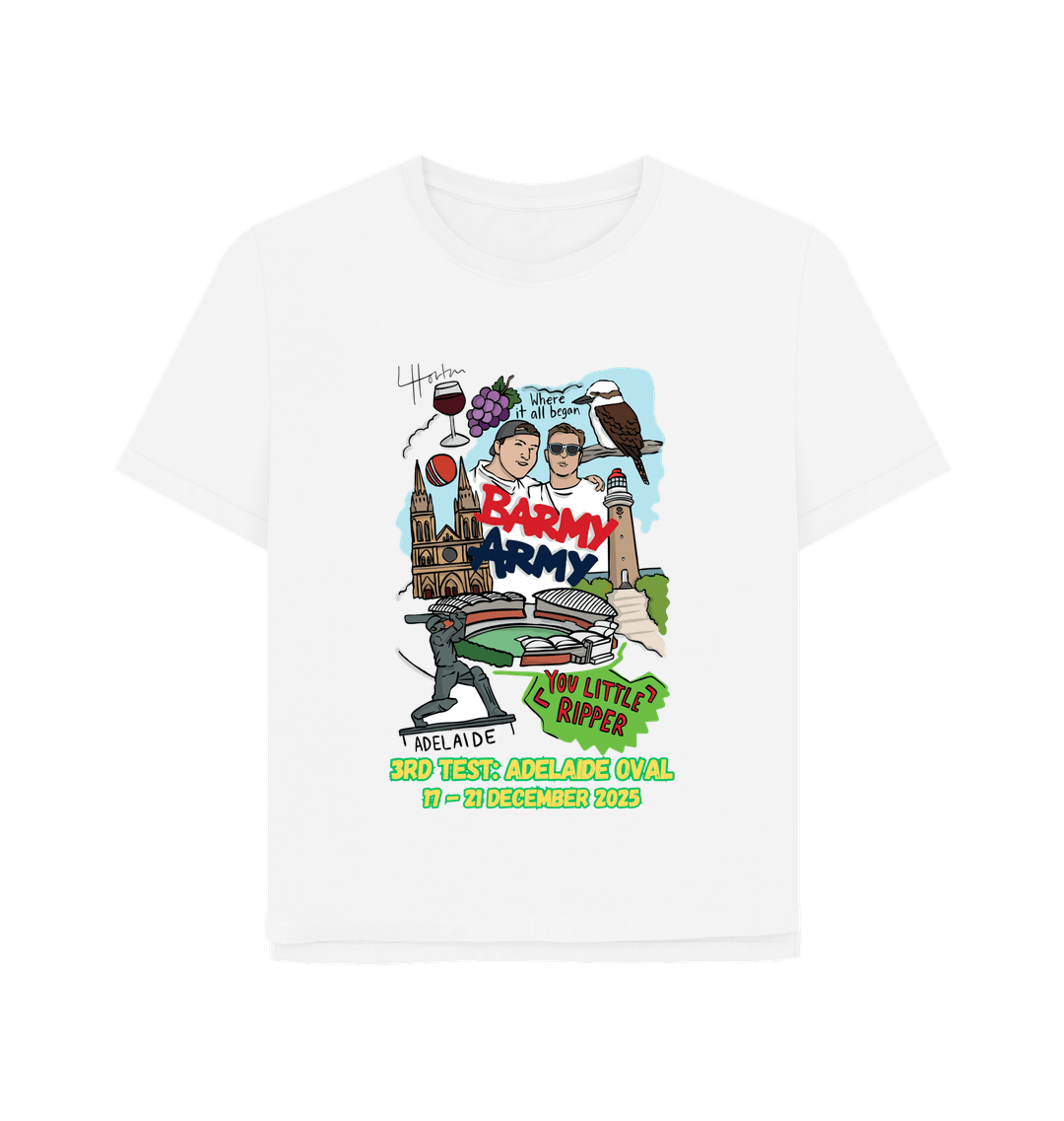 Barmy Army x Luke Horton Adelaide Tee - Ladies
