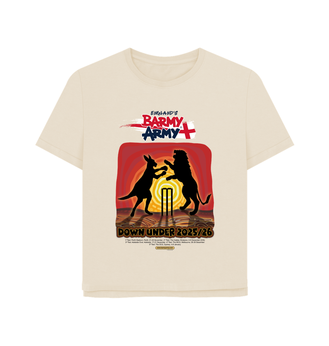Barmy Army Down Under Tour Tee - Ladies
