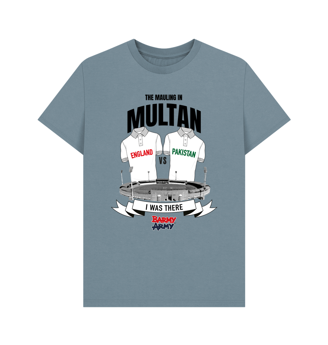Stone Blue Barmy Army Mauling in Multan - Men's