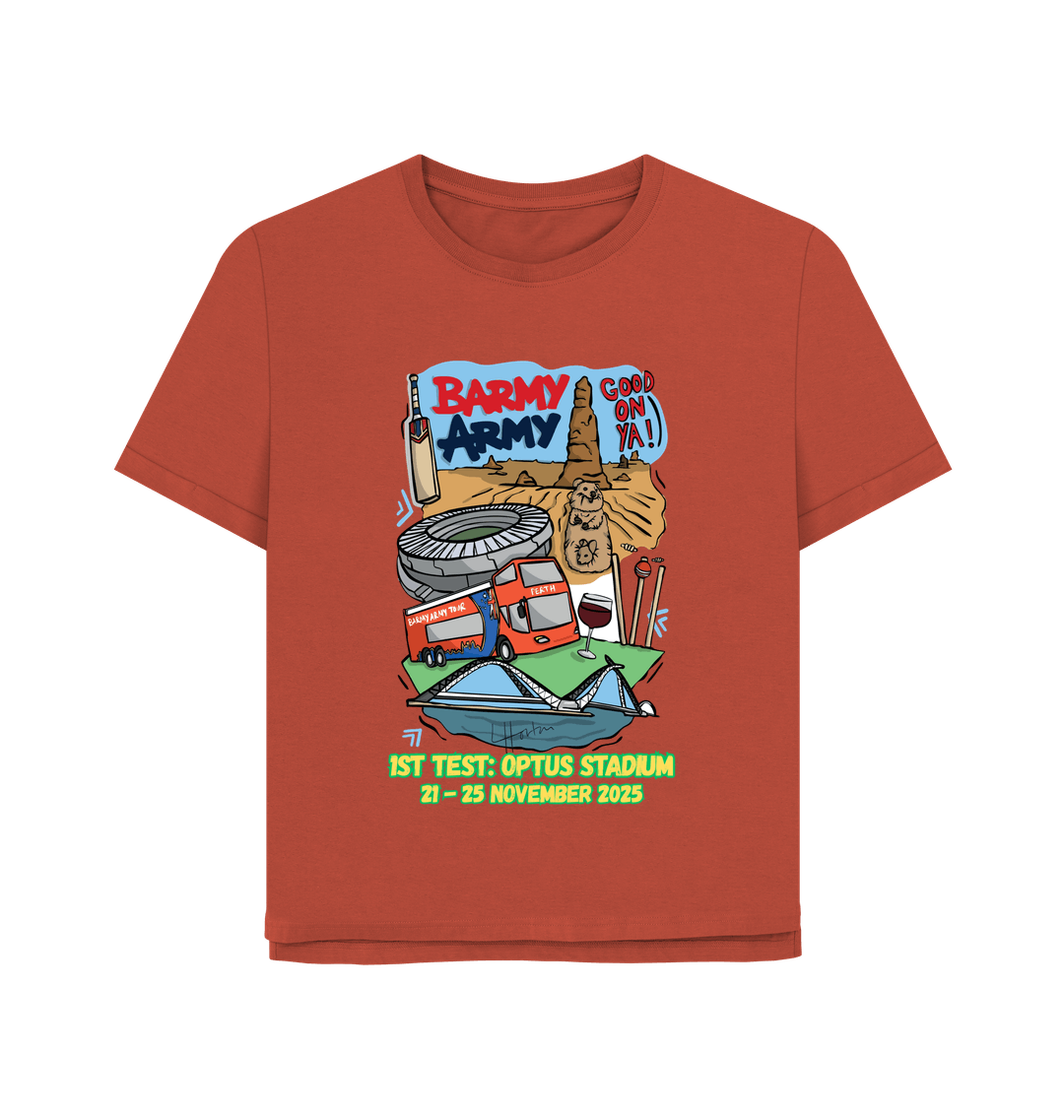 Barmy Army x Luke Horton Perth Tee - Ladies