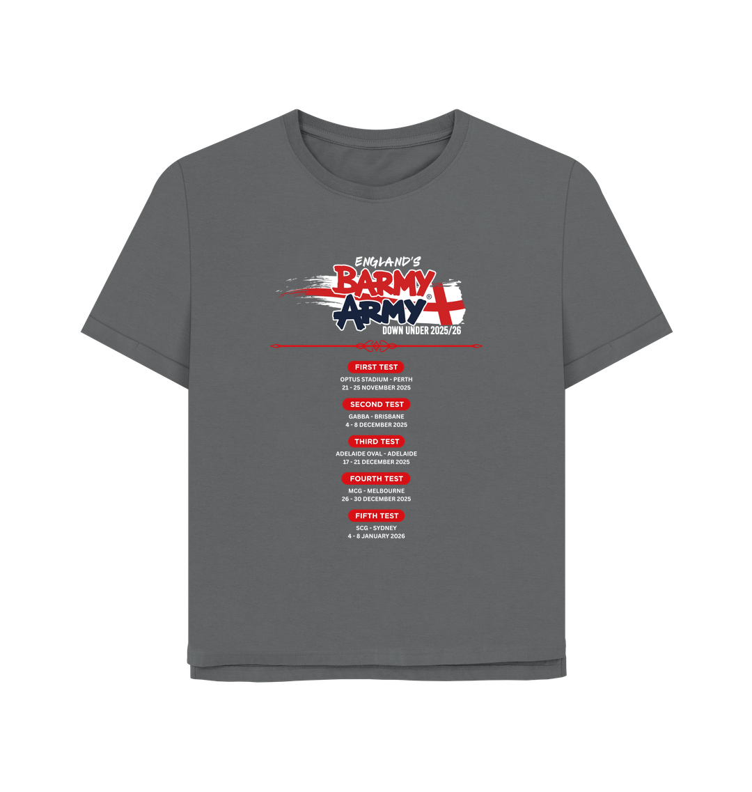 Barmy Army Down Under Fixtures 25/26 - Ladies