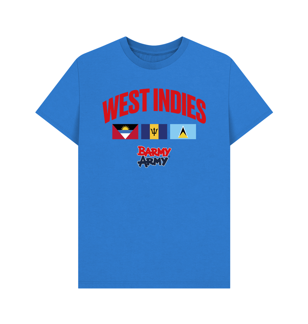 Bright Blue Barmy Army WI Tour Tee 24 - Men's