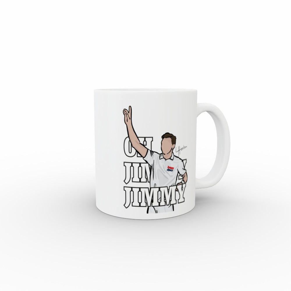 Barmy Army x Luke Horton Oh Jimmy Jimmy Mug