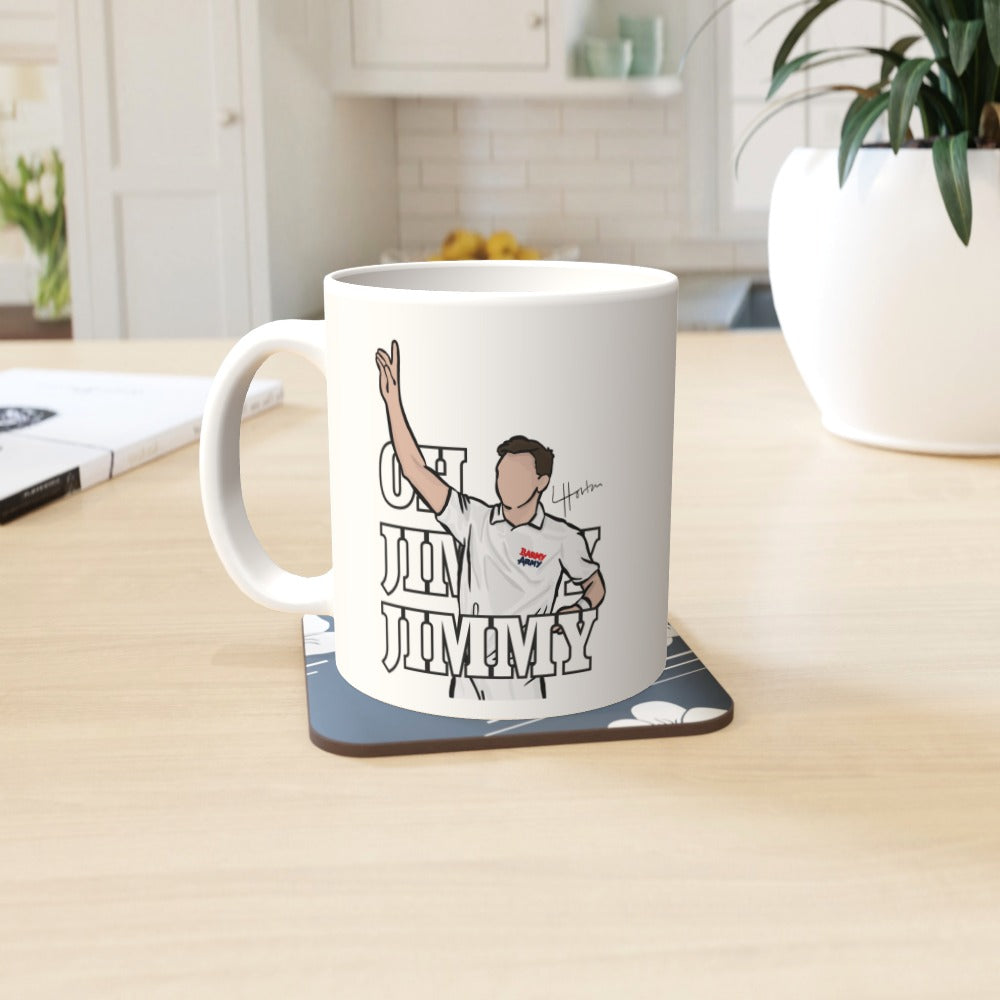Barmy Army x Luke Horton Oh Jimmy Jimmy Mug